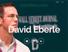 Tablet Screenshot of davideberle.com